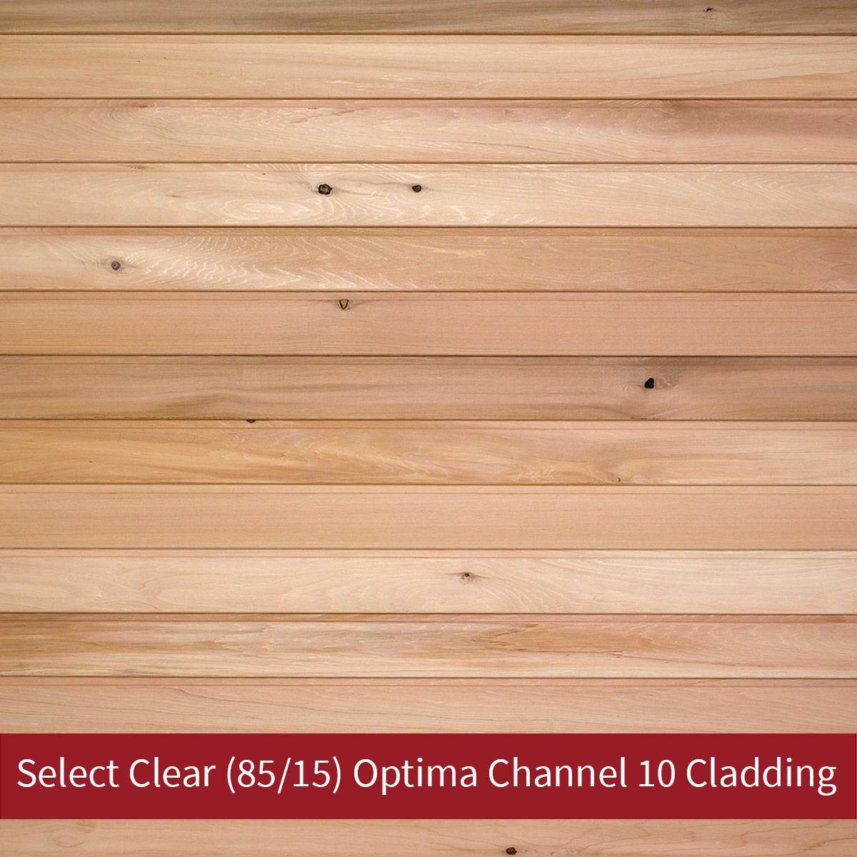 Western Red Cedar Select Clear (85/15) Cladding