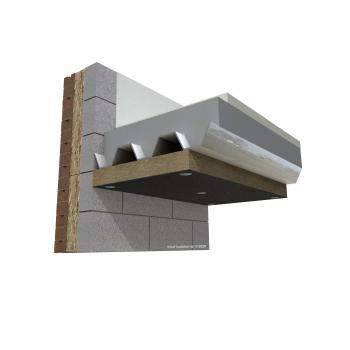 Knauf Insulation - Rocksilk® Soffit Linerboard Standard (Unfaced) - Structural Soffit Insulation
