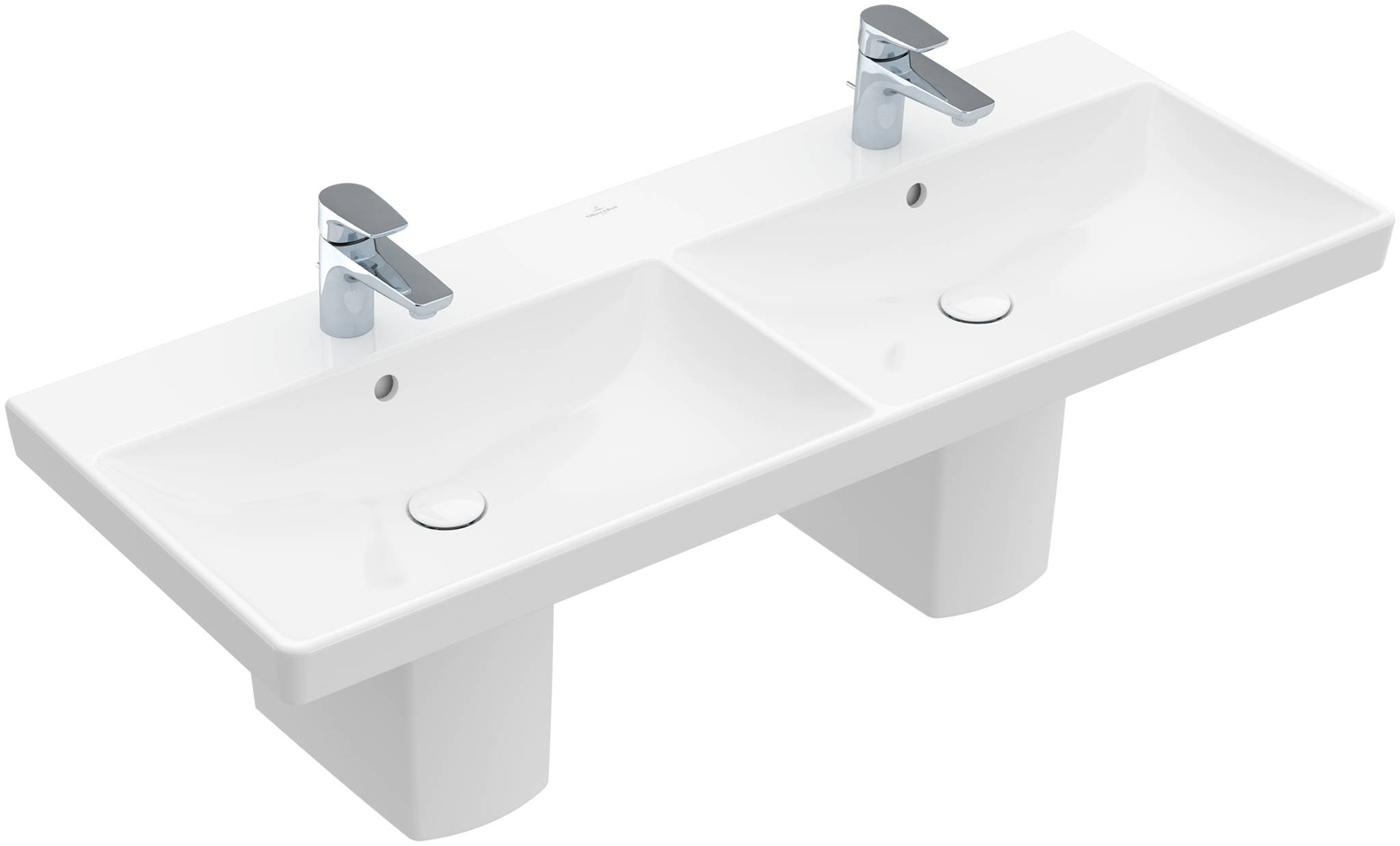 Avento Double Vanity Washbasin 4A23CK