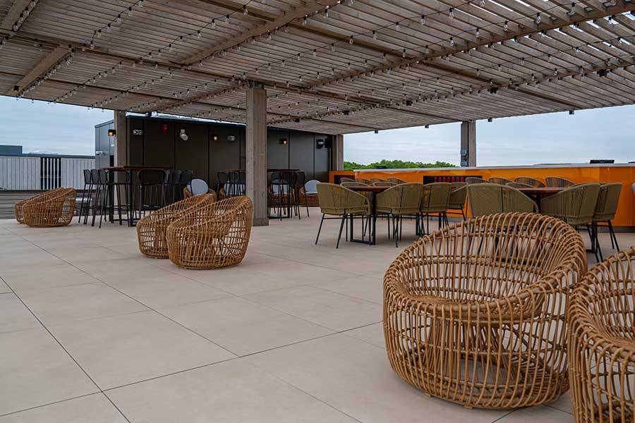 TerraSmart® Rail Lattice Frame Paving System - BROOF(t4)