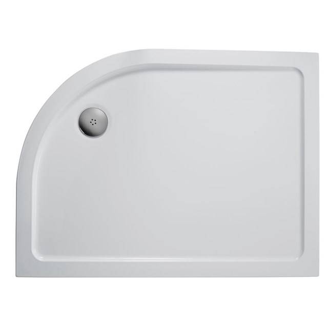 Simplicity Low Profile Offset Quadrant Flat Top Shower Tray