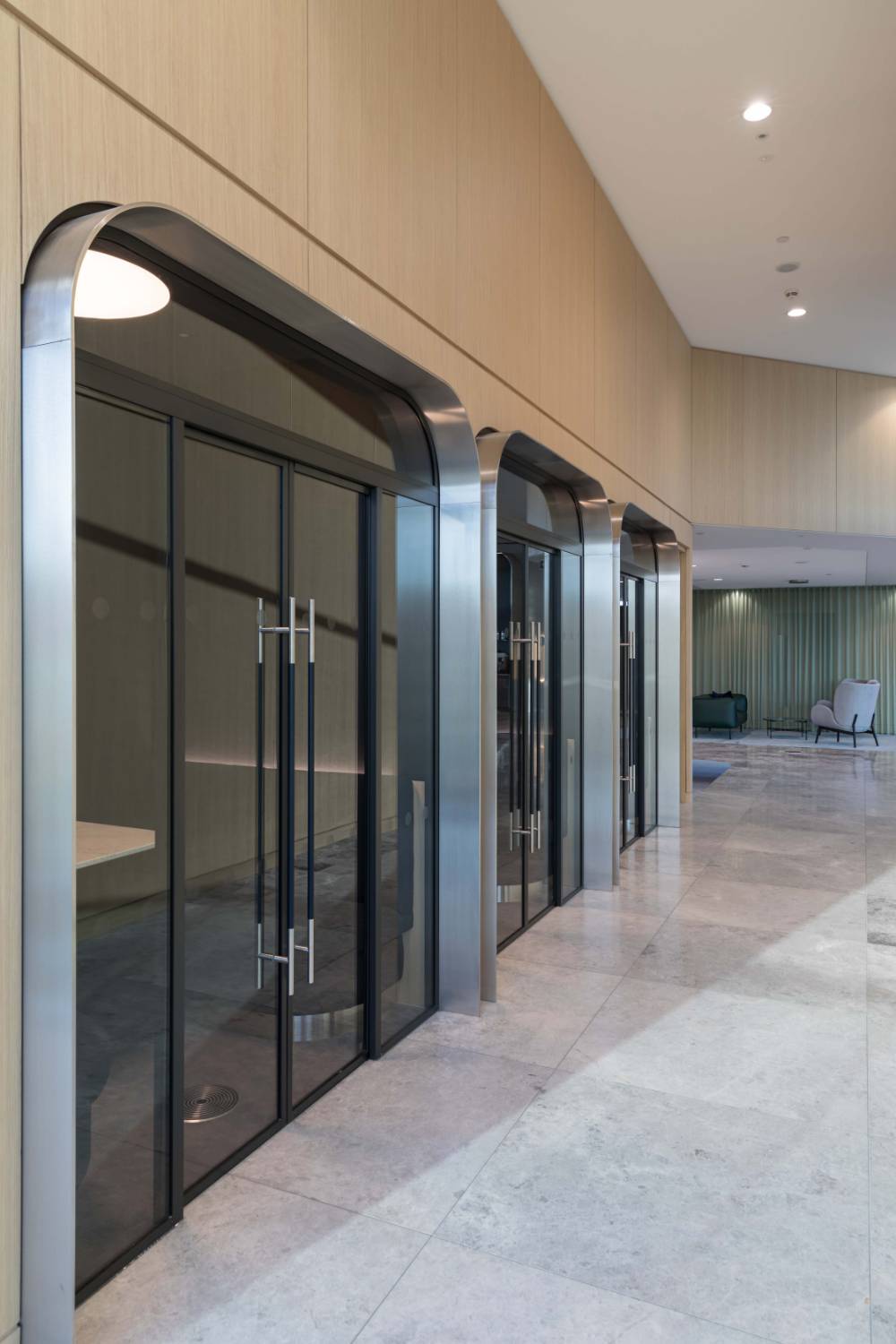 Linear 59 Single Glazed 59mm Glass Partition System