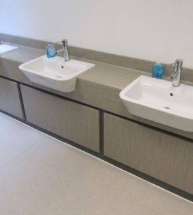 Nu-Lam Vanity With Access Panels