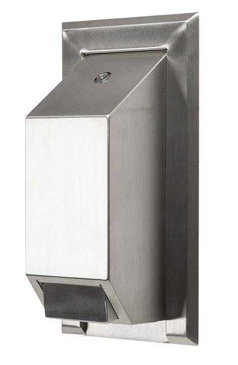 Soap Dispenser 1 L Complete System Anti Ligature Range 51032SS