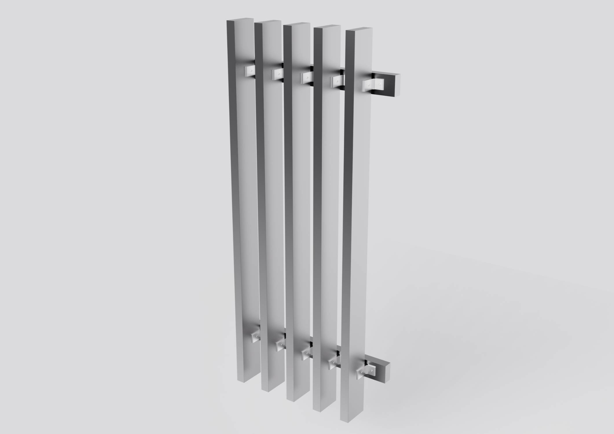 SkyLine Continuous Brise Soleil/Façade Fin Systems - Cubic