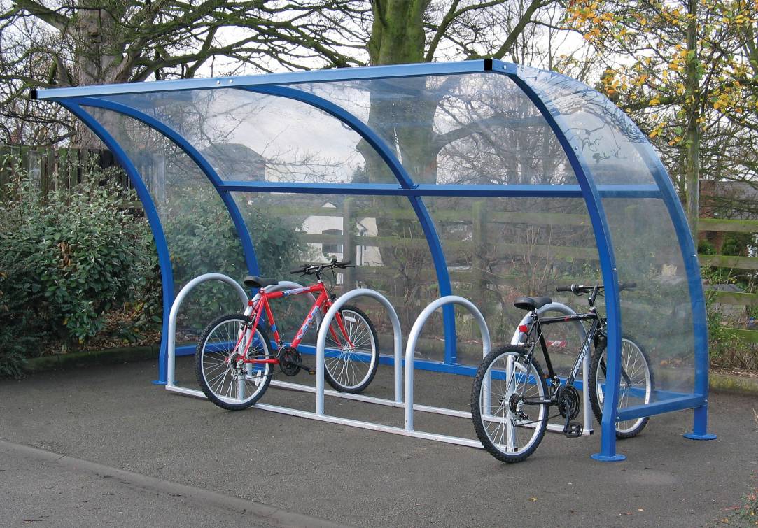 Littleborough Cycle Shelter Broxap Street Furniture NBS BIM Library