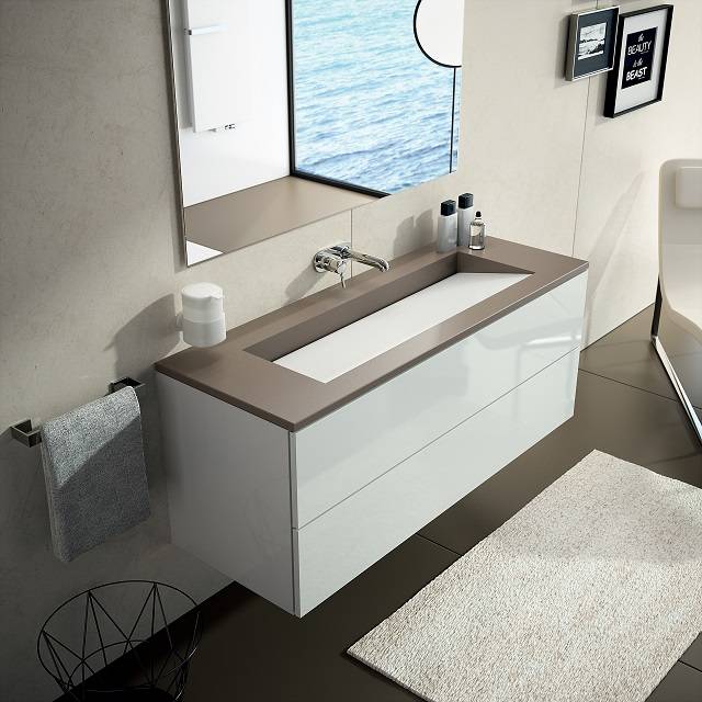 Bathroom Washbasins Silence Silestone® - Textured basin