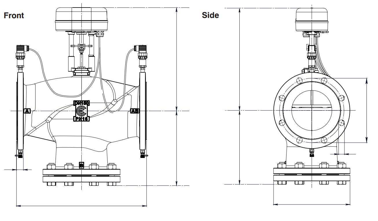 D996F E-PICV - PN16 Pressure Independent Control Valve