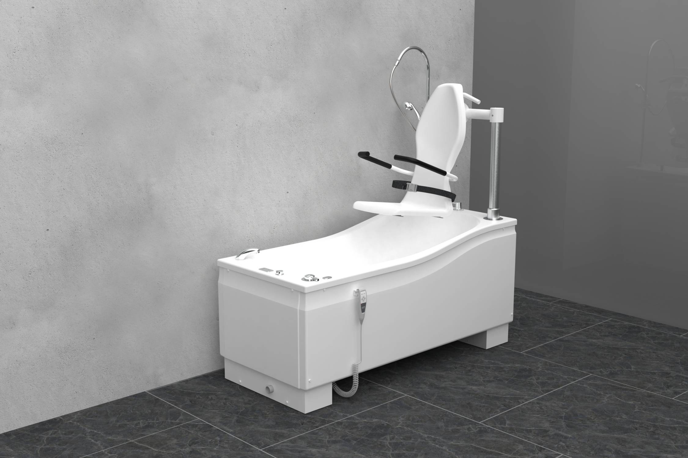 Astor Compact DC3 Dementia Friendly Height Adjustable Bath