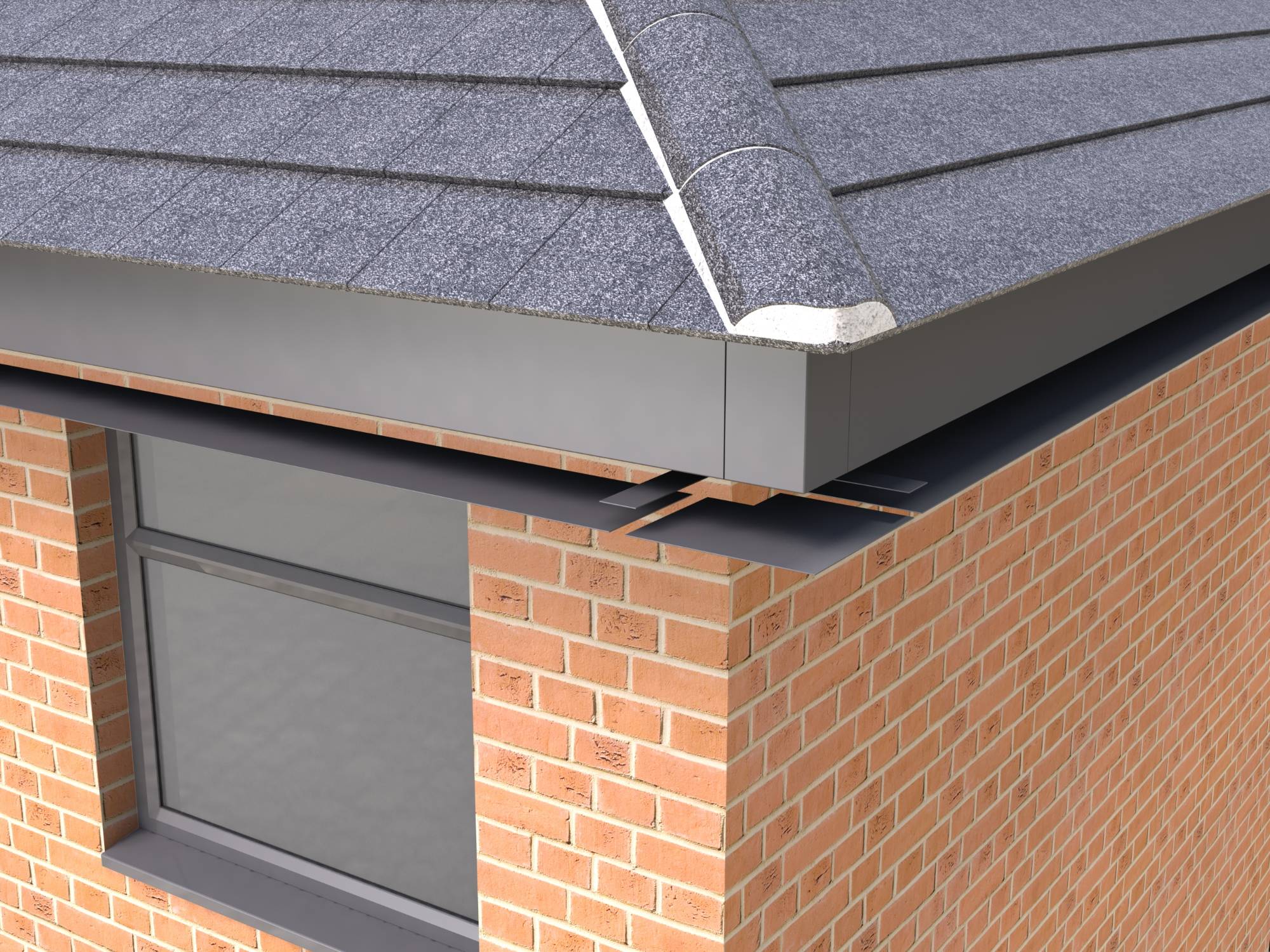 Alumasc Skyline Aluminium Soffit Standard Profile