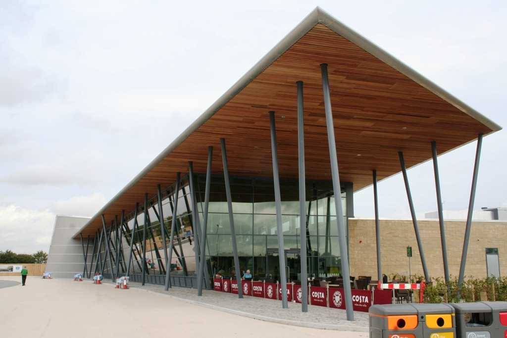 External Timber Soffits - (suspended ceilings)