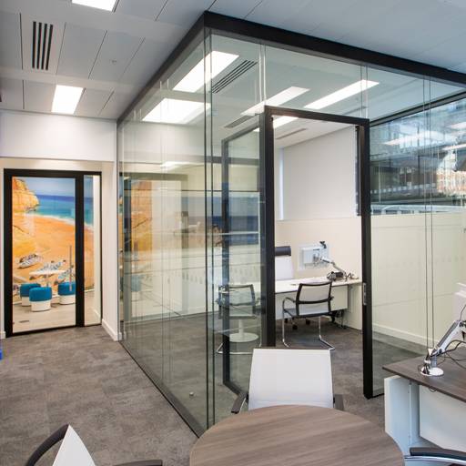 Revolution 100 Single Glazed Partition