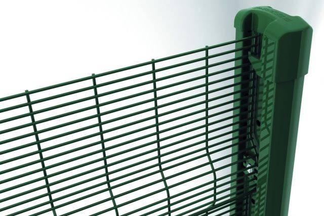 Securifor 3D + Bekafix Ultra - Metal Mesh Fence Panel