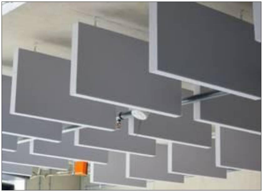 Sonata Baffle - Acoustic Ceiling Baffle | Sound Reduction Systems Ltd ...