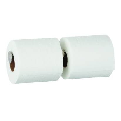Surface-Mounted Double Toilet Tissue Roll Holder B-9547