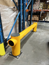 Polymer Rack End Barrier - PAS 13 Tested Polymer Safety Barrier