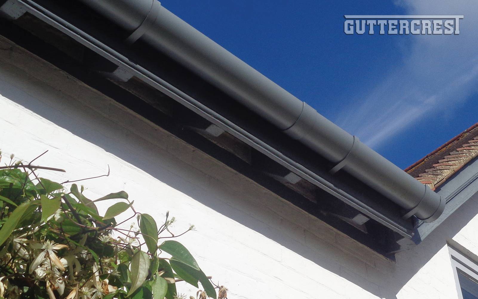 Half Round Gutters and Traditional Round Downpipes gives a classic look ...