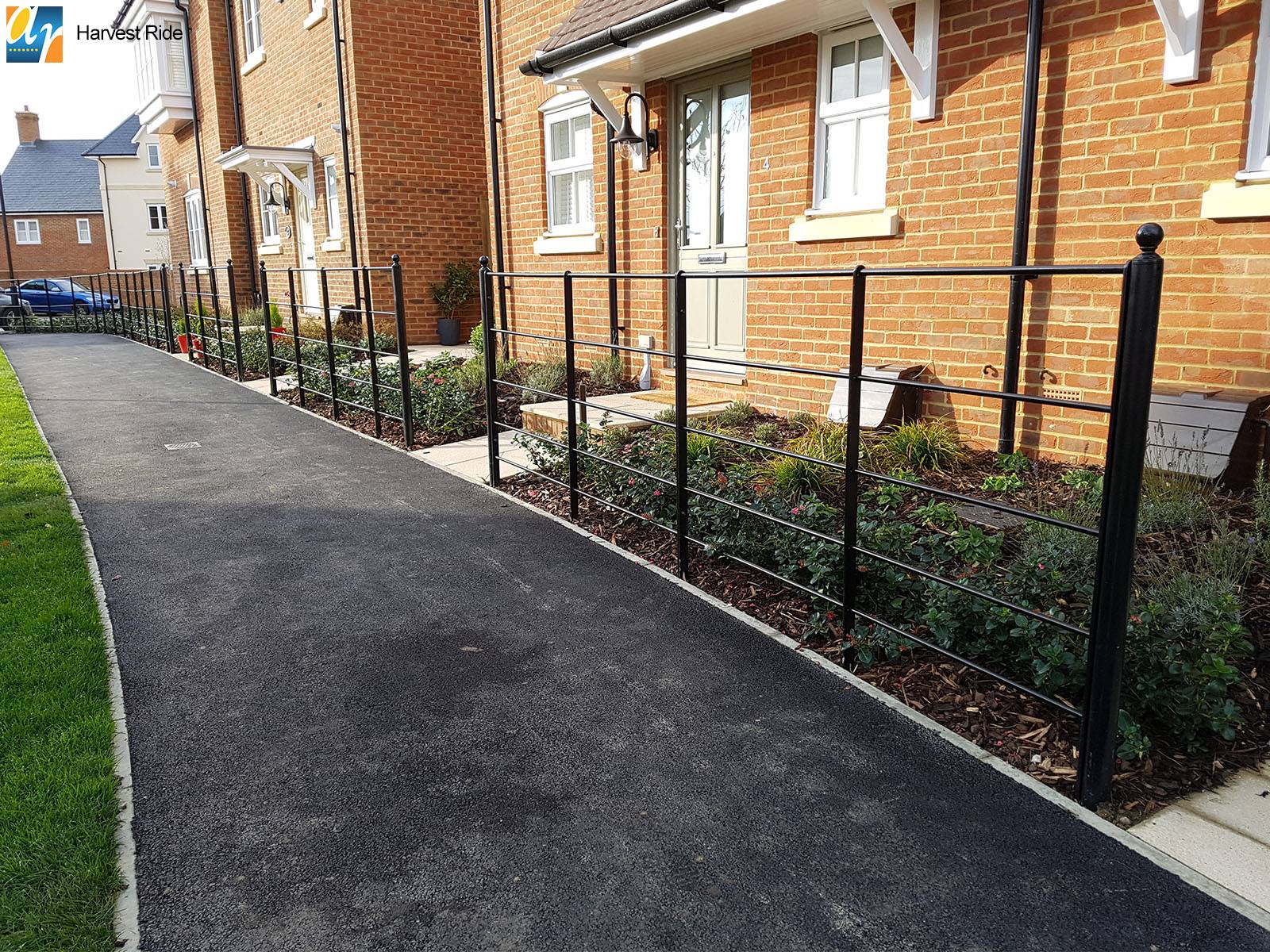 Welded Unit Estate Rail – Steel Deer & Park Fencing for Country Estates and Housing Developments