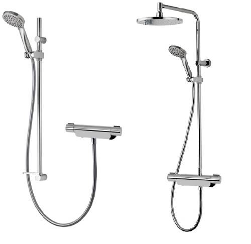 Midas™ 220 - Bar Mixer Shower With Adjustable Head