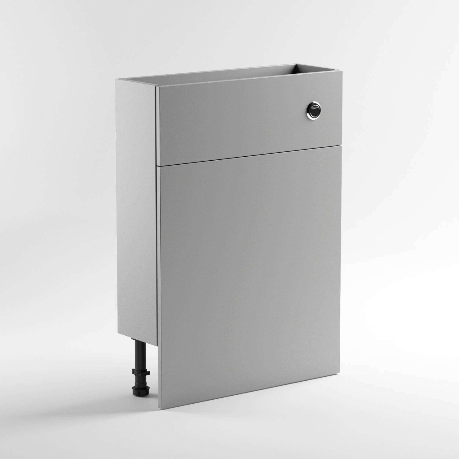 Qube Edge Fitted WC Unit - WC Toilet Unit