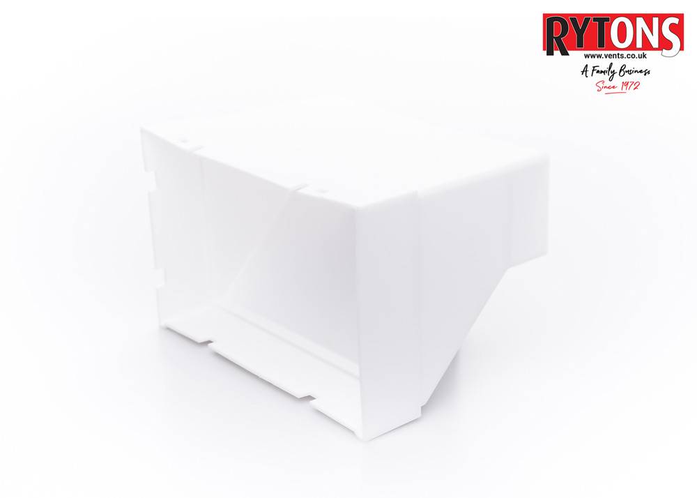 RD51MFAB2 - Rytons Double Air Brick Adaptor (204 x 60 mm)