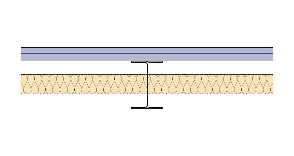 Siniat Independent Lining system IWL 006 (IS70B) 