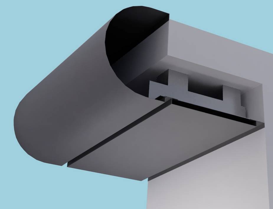 Bullnose Eaves Systems: Fascia Soffit & optional Hidden Gutter