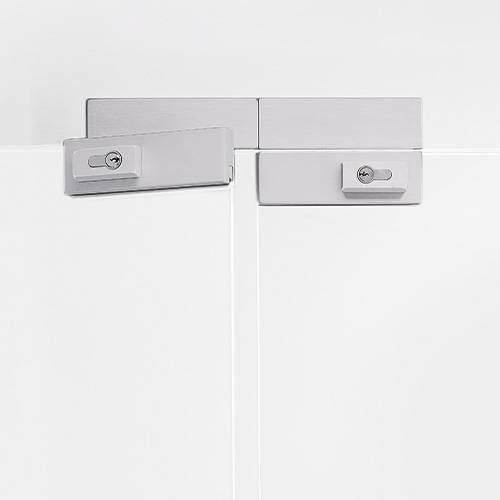 DORMA-Glas TP/TA Easy Safe Door Rails from BM Architectural - Lower Edge Protection for Glass Doors