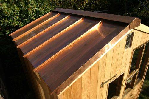 Aurubis Snaplock ®  Copper Standing Seam Roof and Rainscreen Facade Cladding - Roof and Rainscreen Facade Cladding