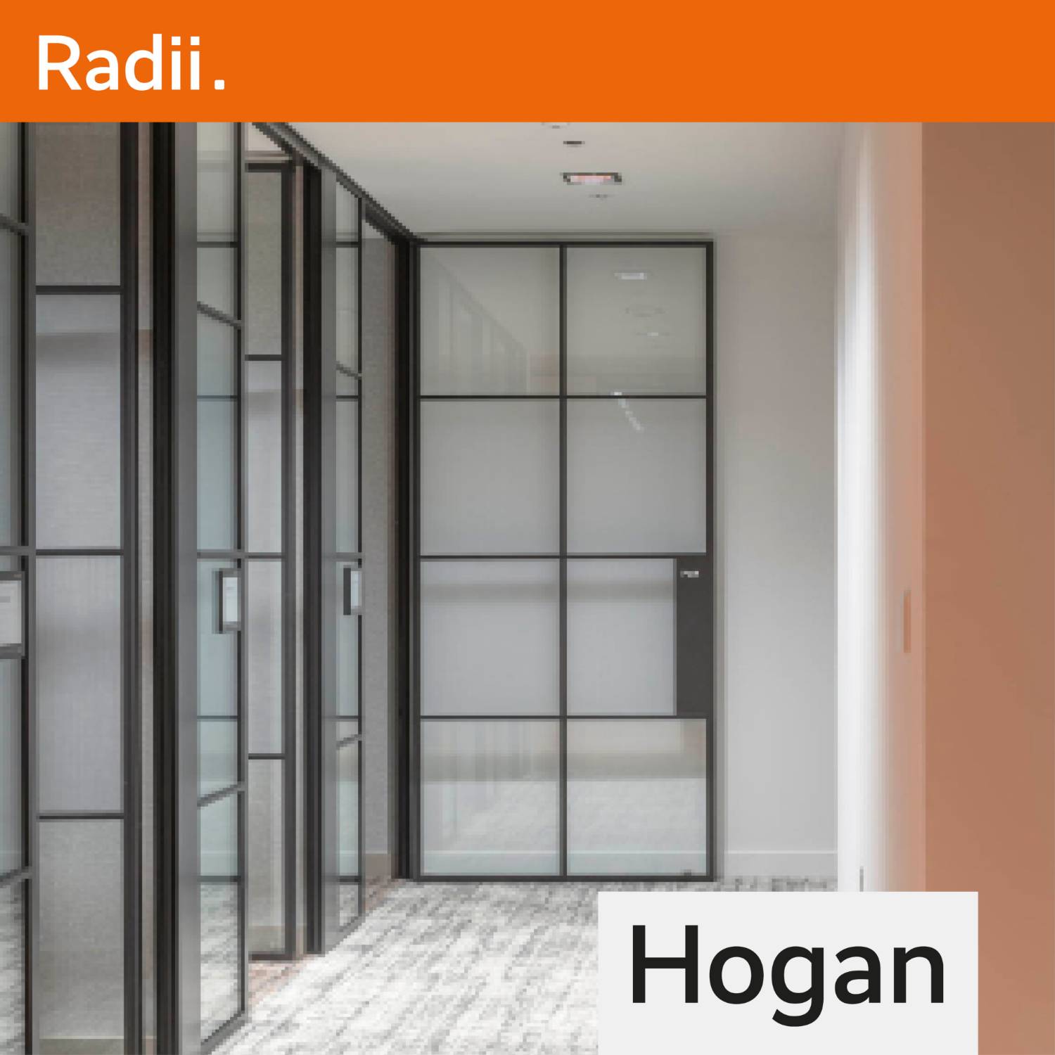 Hogan Framed Pivoting Acoustic Glass Door | Up to 47 dB Rw | Single Glazed & Double Glazed - Pivoting Door