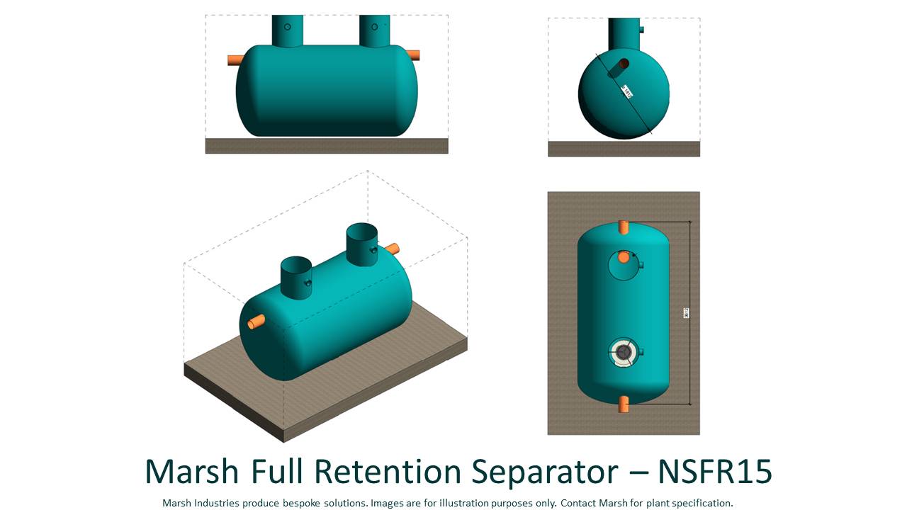 Marsh Hydroil™ Full Retention Separators - Full Retention Oil Separator