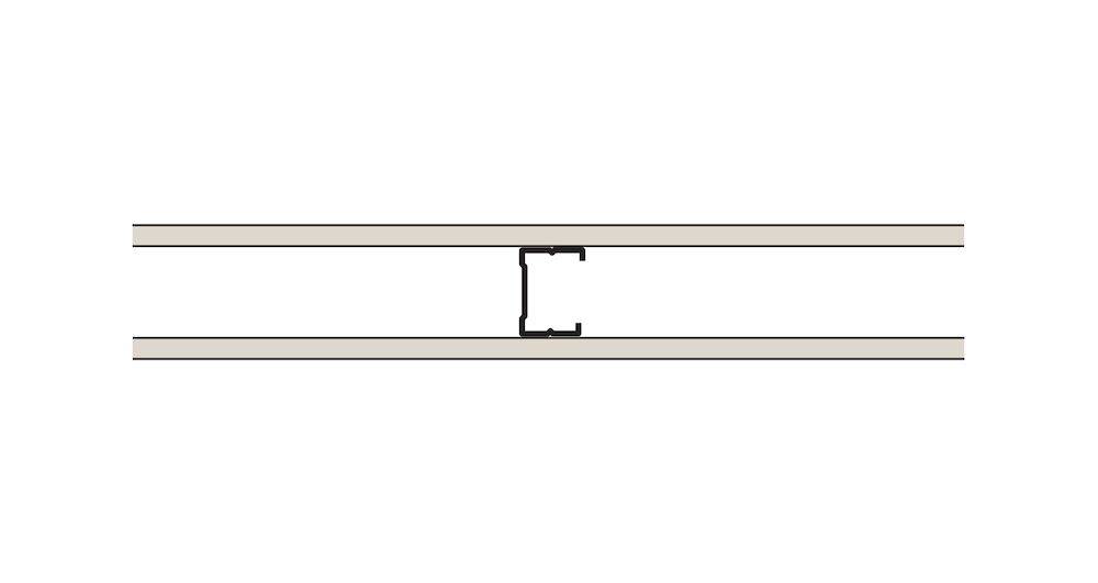 Siniat Single Frame Partition CS50R-12St