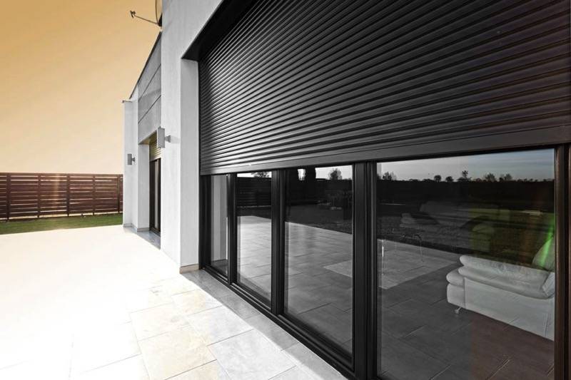 E37 Extruded Aluminium Security Shutter