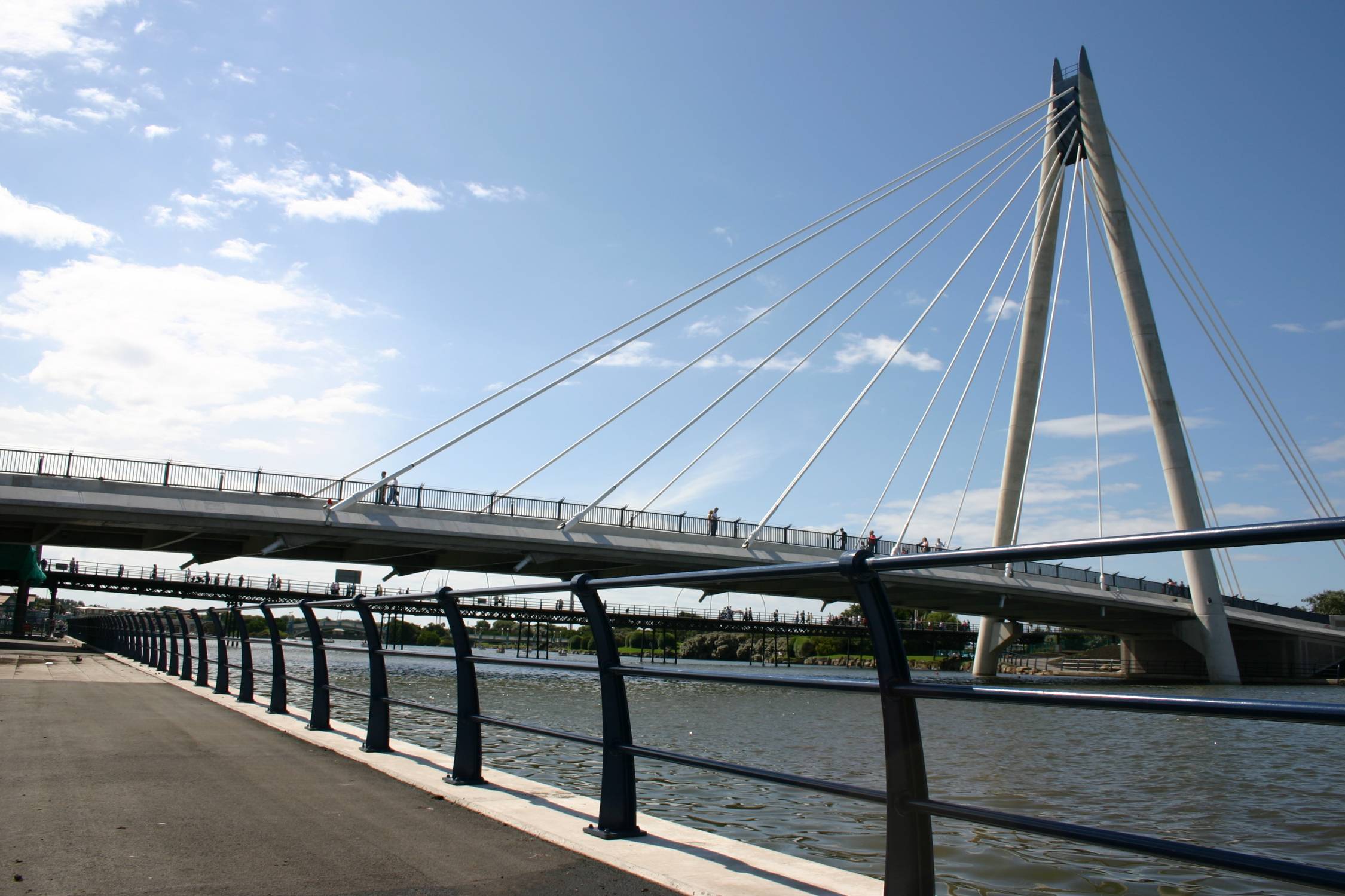 ASF Quayside 3 Rail Recycled Cast Iron Post and Rail System