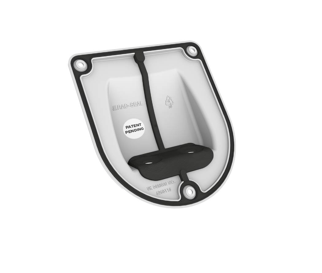 Rad-Seal 10 Face-Fix Radiator Pipe Guide & Seal 