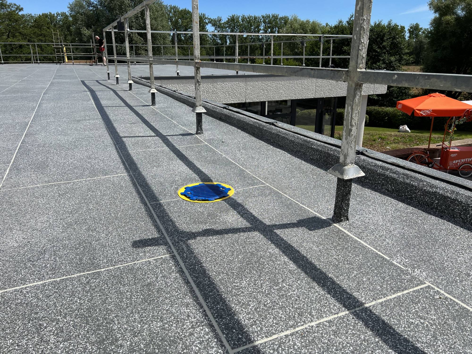 Balcony Terrace Warm Roof - Tile Effect - Liquid Applied Warm Roof System