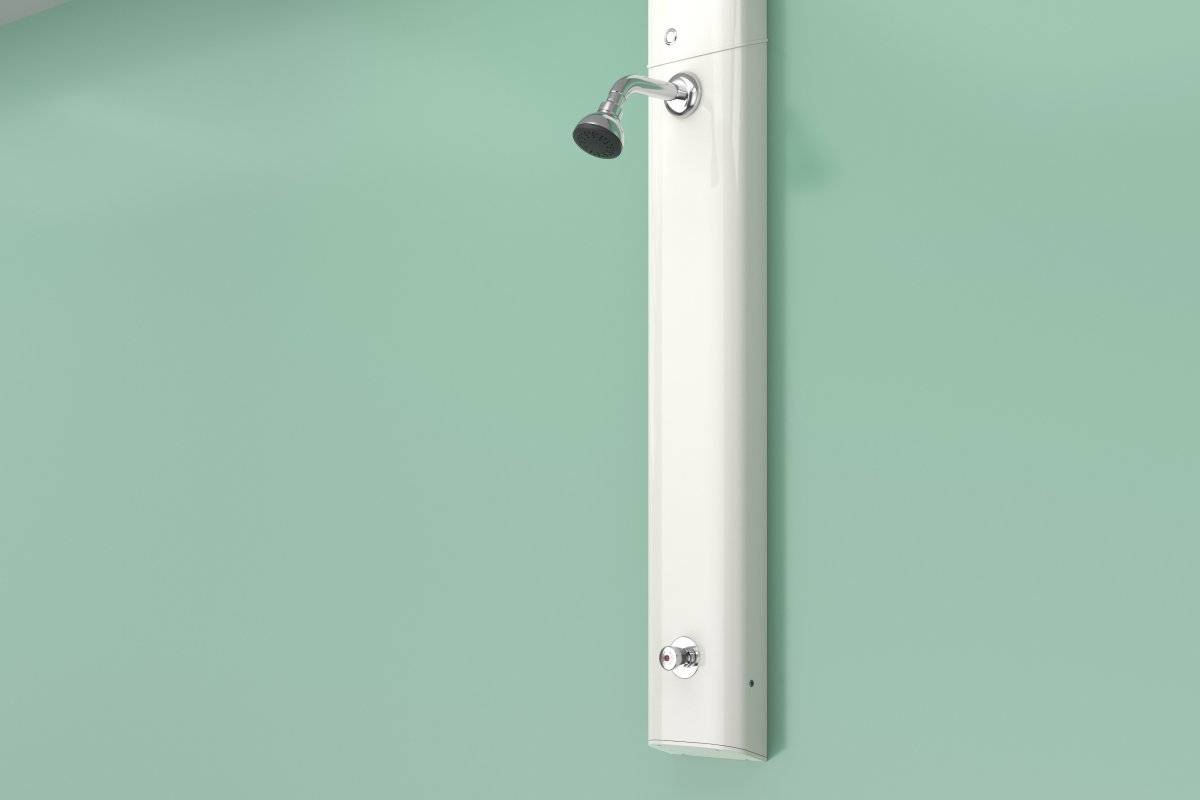 Shower Assembly with Timed Flow Control and Swivel Head (incl. ILTDU)
