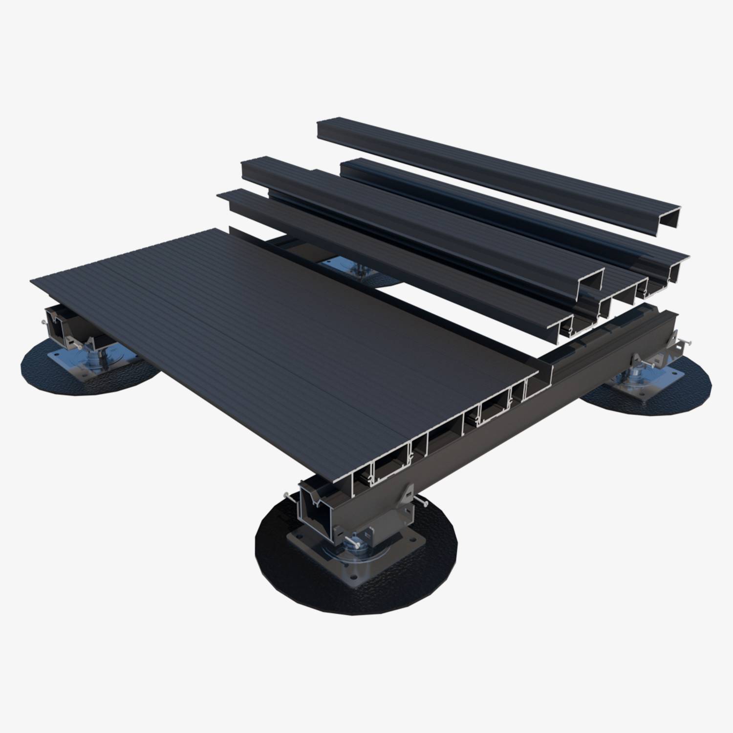 Hyperion® Strong-Span Aluminium Decking - Decking Board
