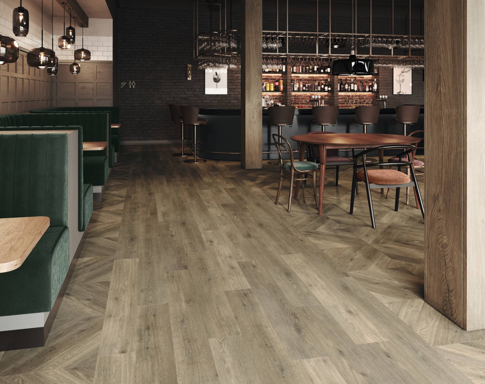 Amtico Signature LVT Tile – Wood - LVT Tile