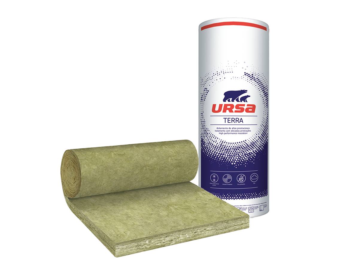 URSA HOMETEC ROLL 32  - Built-Up Metal Roof and Wall Insulation