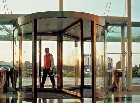 Automatic Access Control Revolving Doors