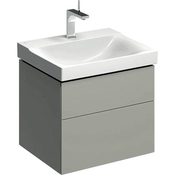 Xeno² cabinet for washbasin, with two drawers