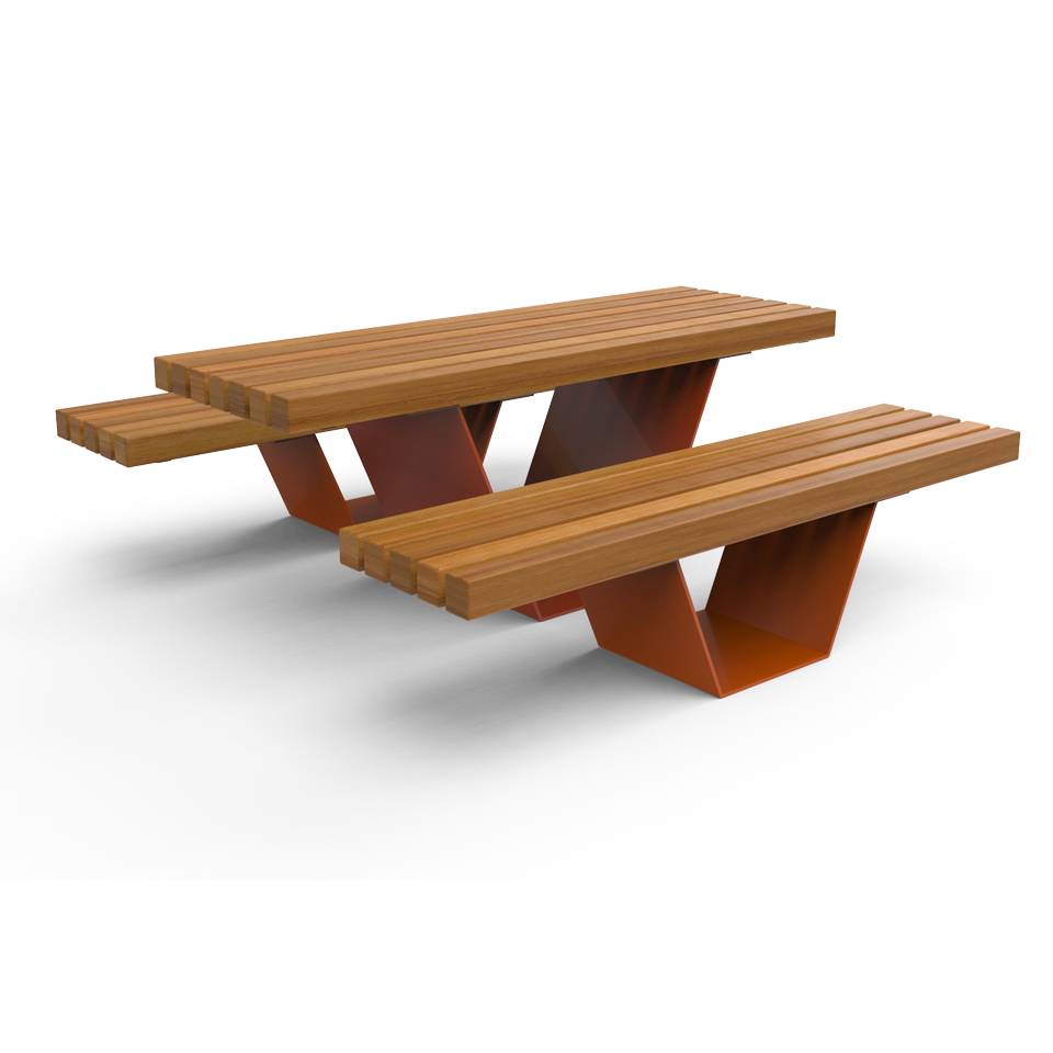 Monte Tables - Table/ Table and Bench Sets