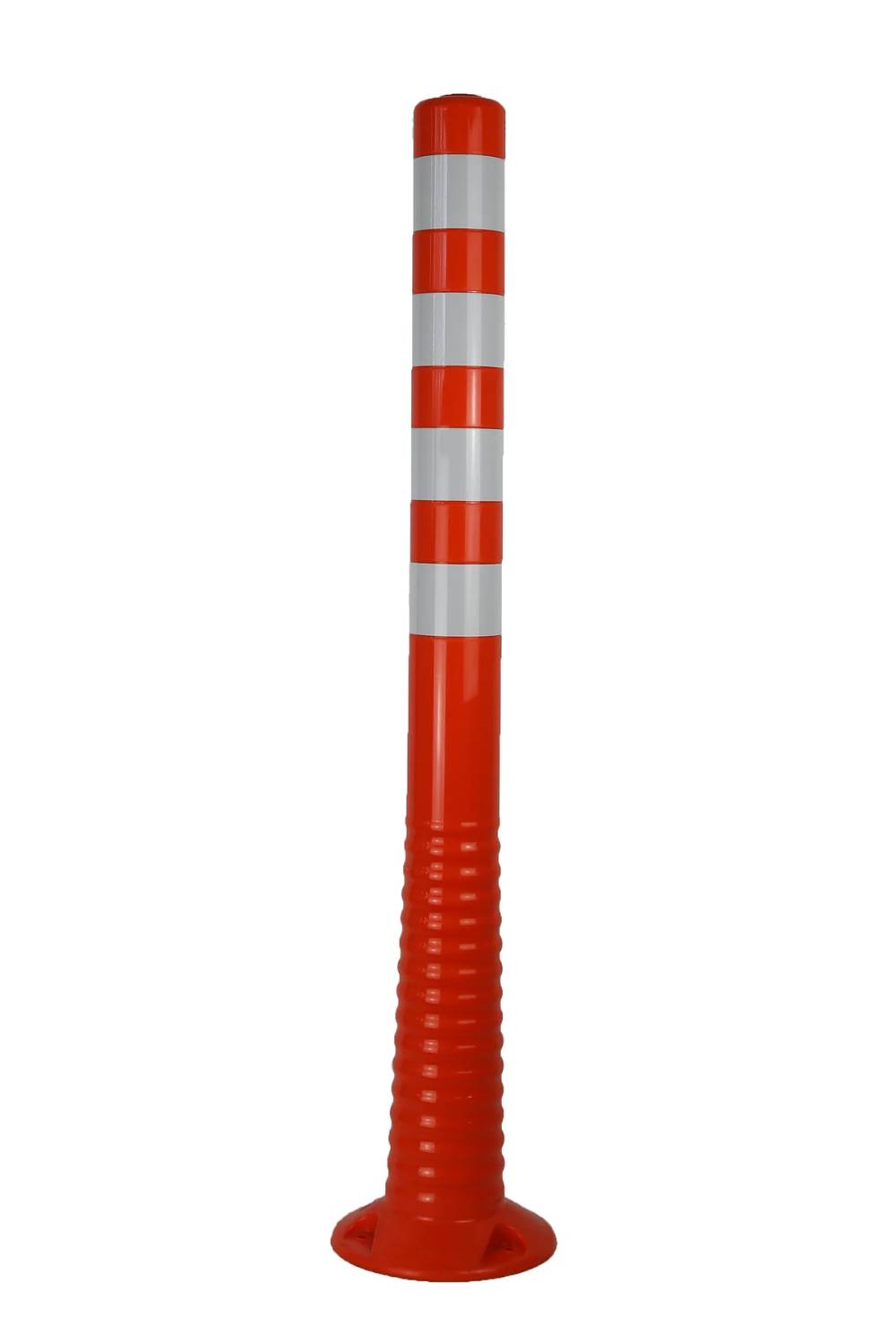 FlexBrite™ Flexible Bollard 1000mm (Orange/White)