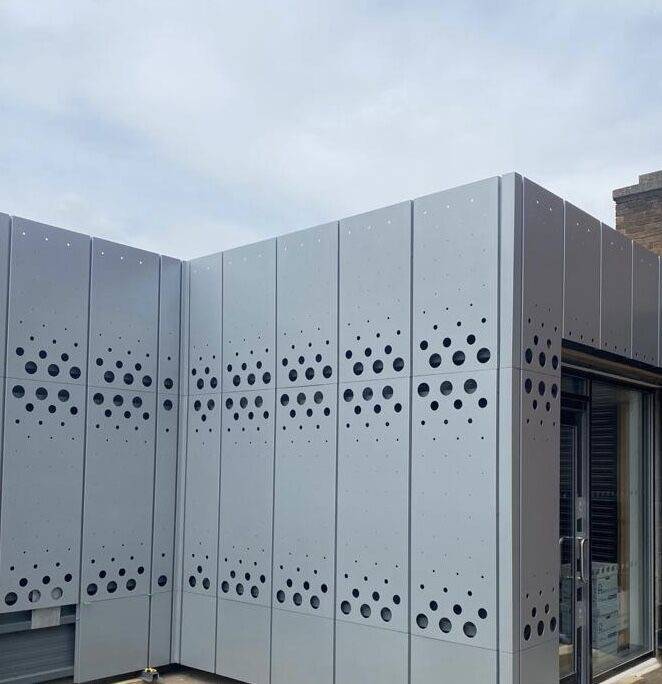 Discreet Fix Flat Panel Rainscreen Cladding System - APL Slimwall™ CPS ...