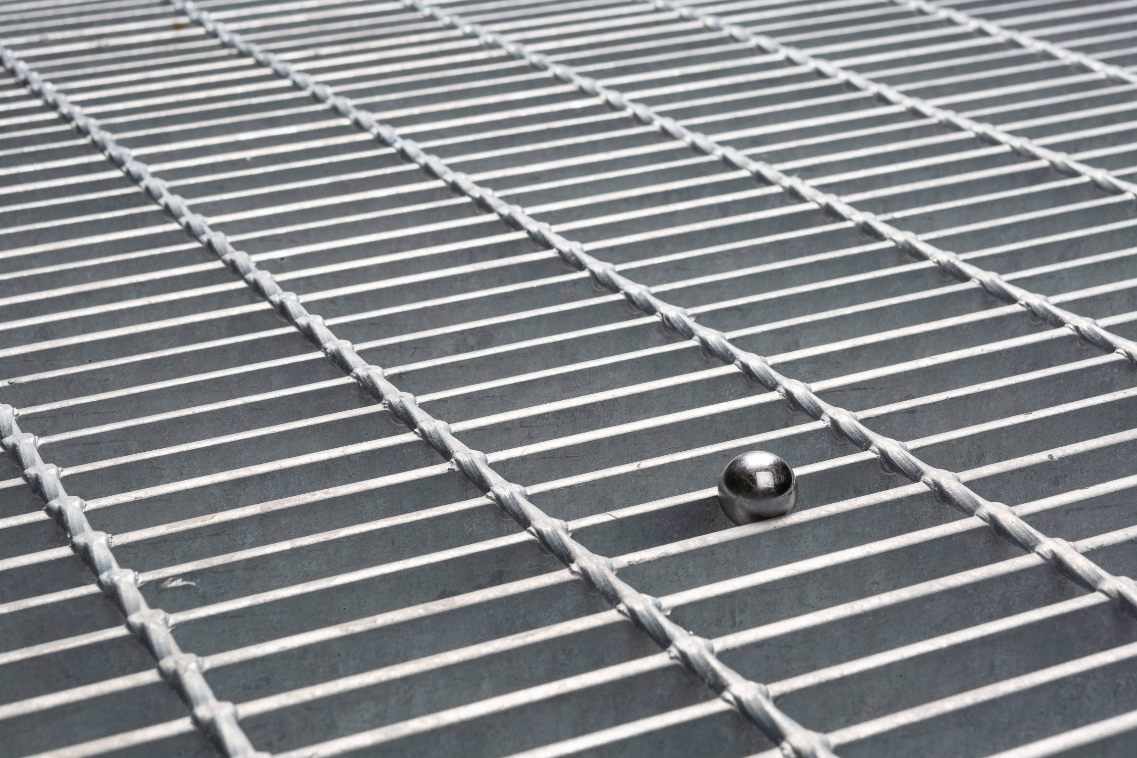 Safegrid Forge Welded Steel Grating - 20mm Ball Proof  - Steel Grating and Open Mesh Flooring