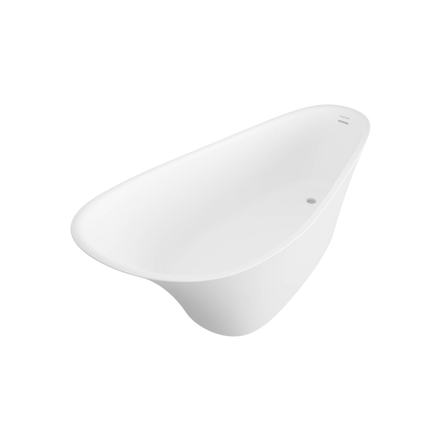 Ledro - Freestanding Bath, 180 L capacity.