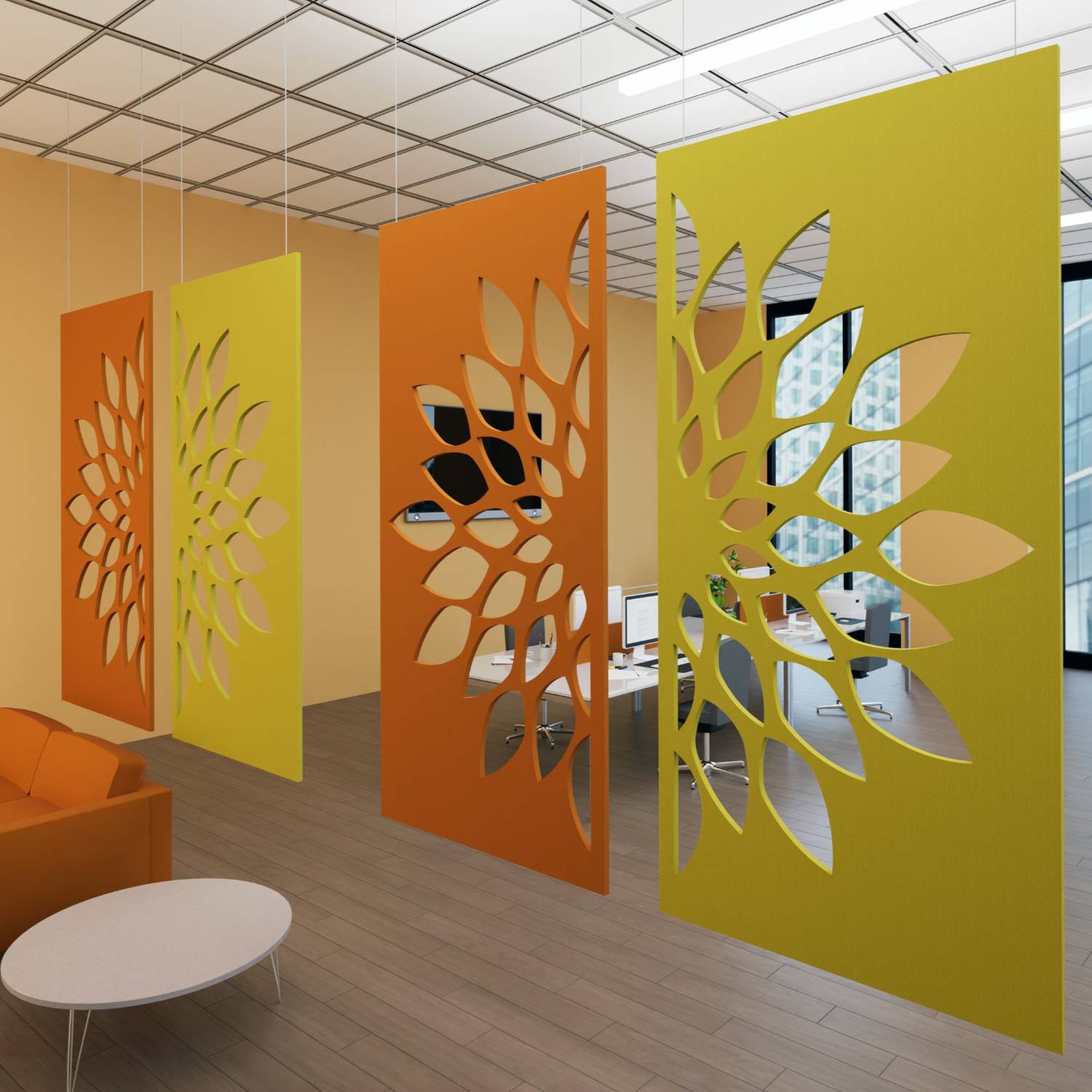 ProSound™ PET Felt Acoustic Hanging Screens