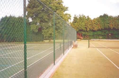 Tubular Tennis Court Surround - Sports fencing
