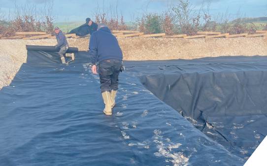 Pond Liner - Geotextile
